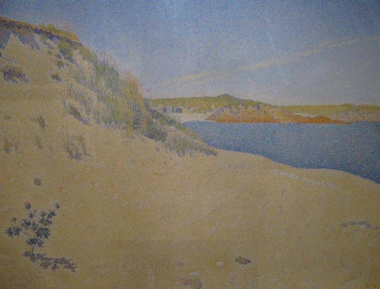 Paul Signac Beach at Saint-Briac By Paul Signac oil painting picture